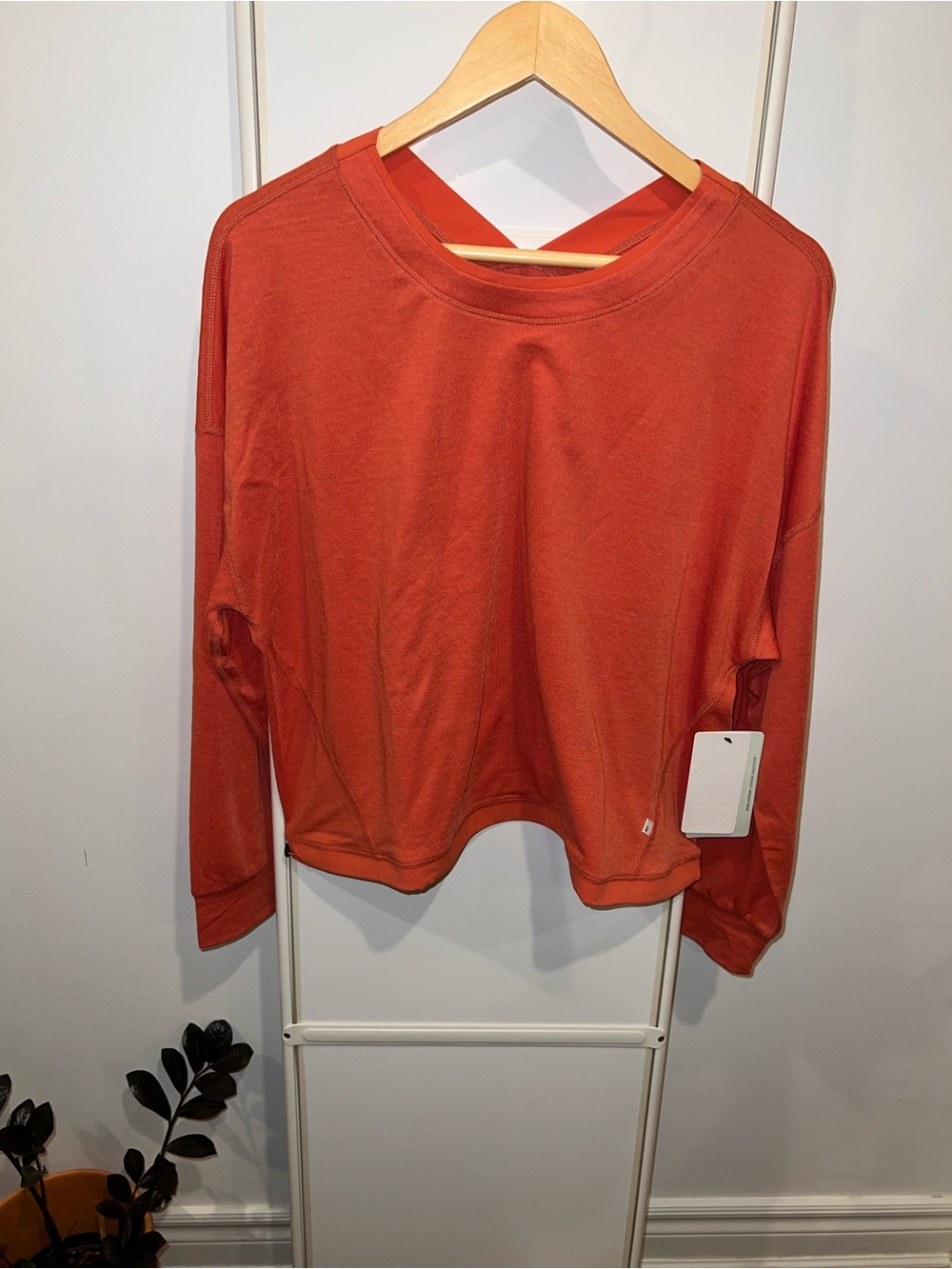Figs Longsleeve Tara Top in Sienna NWT Medium